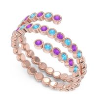 Modern Warp Bezel Upavati Band