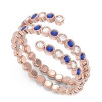 Modern Warp Bezel Upavati Band