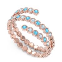 Modern Warp Bezel Upavati Band