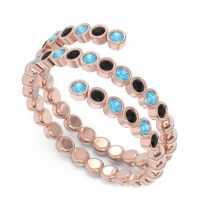 Modern Warp Bezel Upavati Band