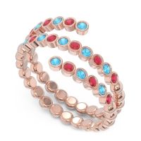 Modern Warp Bezel Upavati Band