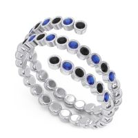 Modern Warp Bezel Upavati Band