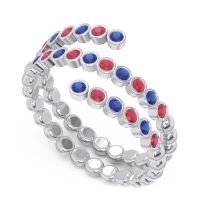Modern Warp Bezel Upavati Band