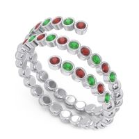 Modern Warp Bezel Upavati Band