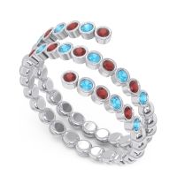 Modern Warp Bezel Upavati Band