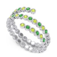 Modern Warp Bezel Upavati Band