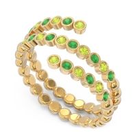 Modern Warp Bezel Upavati Band