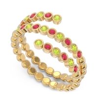 Modern Warp Bezel Upavati Band