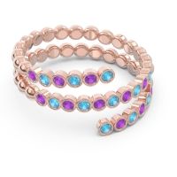 Modern Warp Bezel Upavati Band