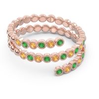 Modern Warp Bezel Upavati Band