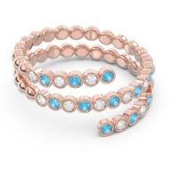 Modern Warp Bezel Upavati Band