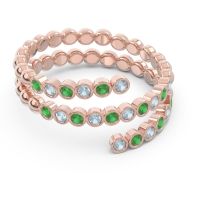 Modern Warp Bezel Upavati Band