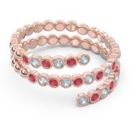 Modern Warp Bezel Upavati Band