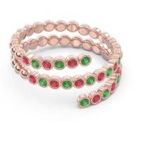 Modern Warp Bezel Upavati Band