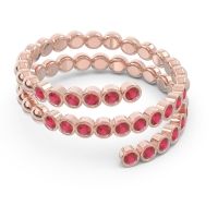 Modern Warp Bezel Upavati Band