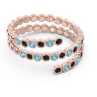 Modern Warp Bezel Upavati Band