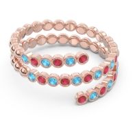 Modern Warp Bezel Upavati Band