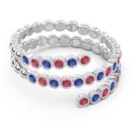 Modern Warp Bezel Upavati Band