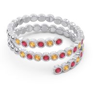 Modern Warp Bezel Upavati Band
