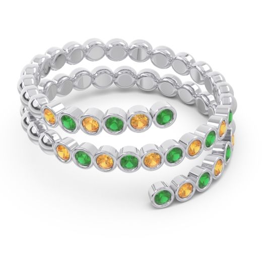 Modern Warp Bezel Upavati Band