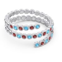 Modern Warp Bezel Upavati Band