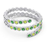 Modern Warp Bezel Upavati Band