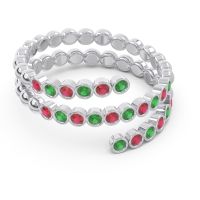 Modern Warp Bezel Upavati Band