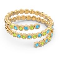 Modern Warp Bezel Upavati Band