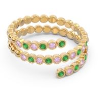 Modern Warp Bezel Upavati Band