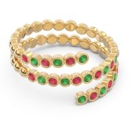 Modern Warp Bezel Upavati Band