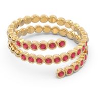Modern Warp Bezel Upavati Band