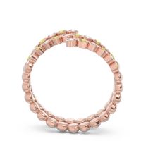 Modern Warp Bezel Upavati Band