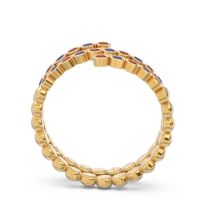 Modern Warp Bezel Upavati Band