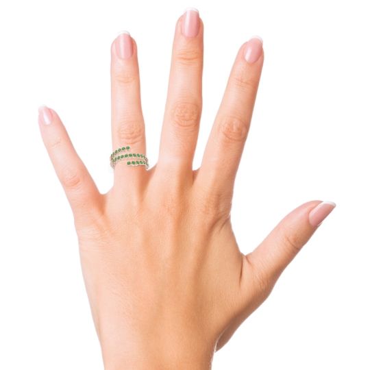 Modern Warp Bezel Upavati Band