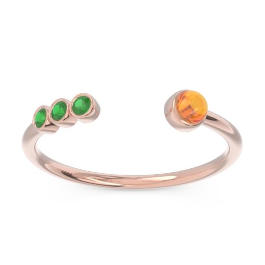 Petite Open Bezel Vigata Band