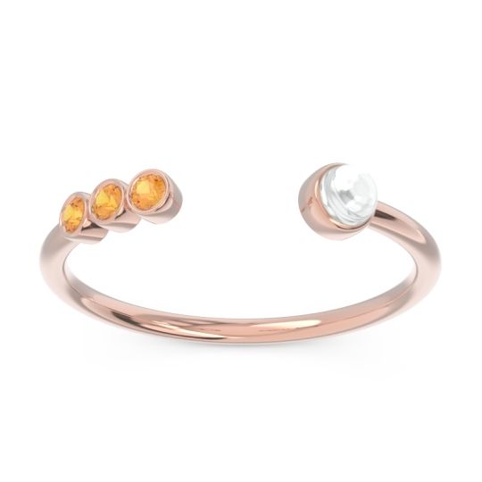 Petite Open Bezel Vigata Band