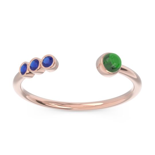 Petite Open Bezel Vigata Band