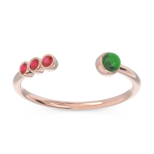 Petite Open Bezel Vigata Band