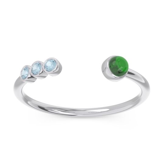 Petite Open Bezel Vigata Band