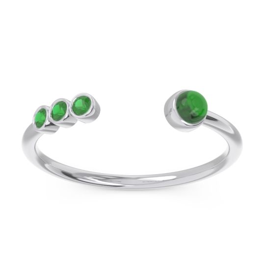 Petite Open Bezel Vigata Band