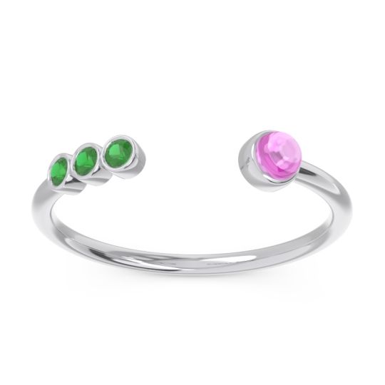 Petite Open Bezel Vigata Band