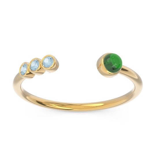 Petite Open Bezel Vigata Band