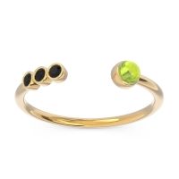 Petite Open Bezel Vigata Band