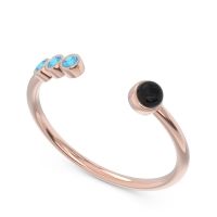 Petite Open Bezel Vigata Band