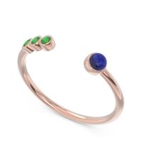 Petite Open Bezel Vigata Band