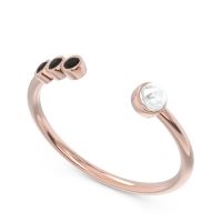 Petite Open Bezel Vigata Band