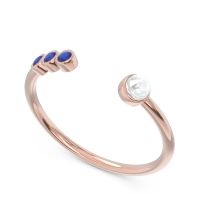 Petite Open Bezel Vigata Band