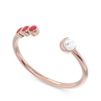 Petite Open Bezel Vigata Band