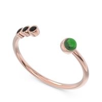Petite Open Bezel Vigata Band