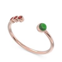 Petite Open Bezel Vigata Band